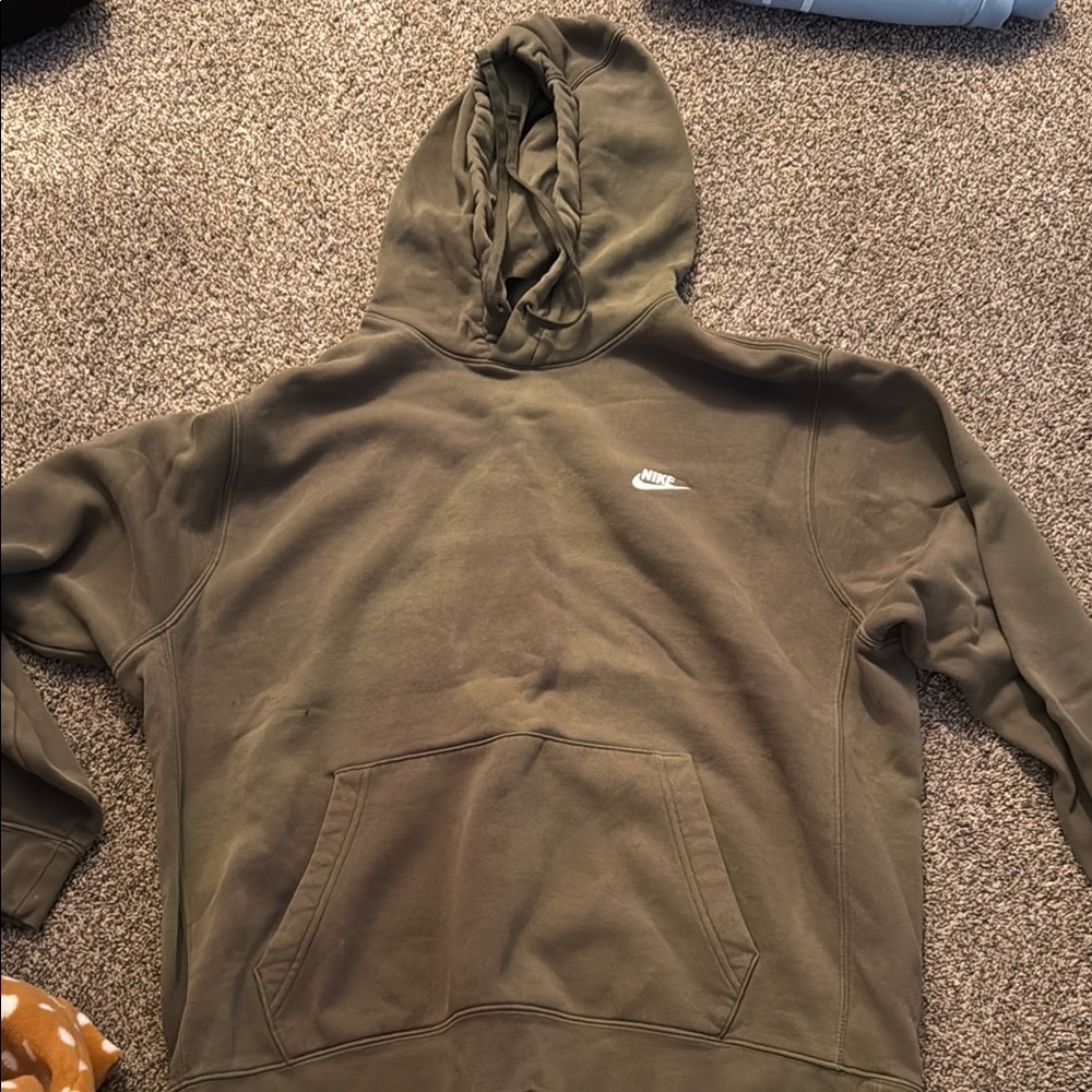 Nike Men's Olive Hoodie